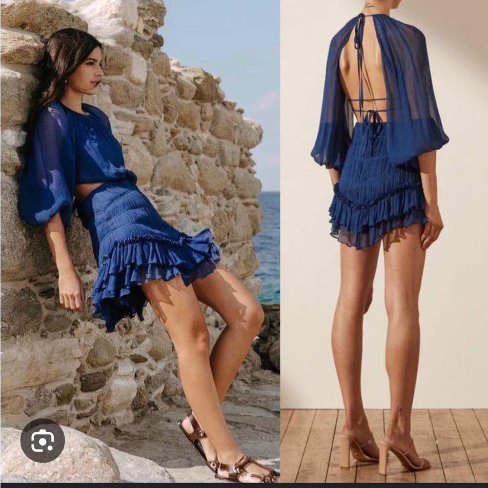 Shona Joy Safira Cut Out Mini Dress